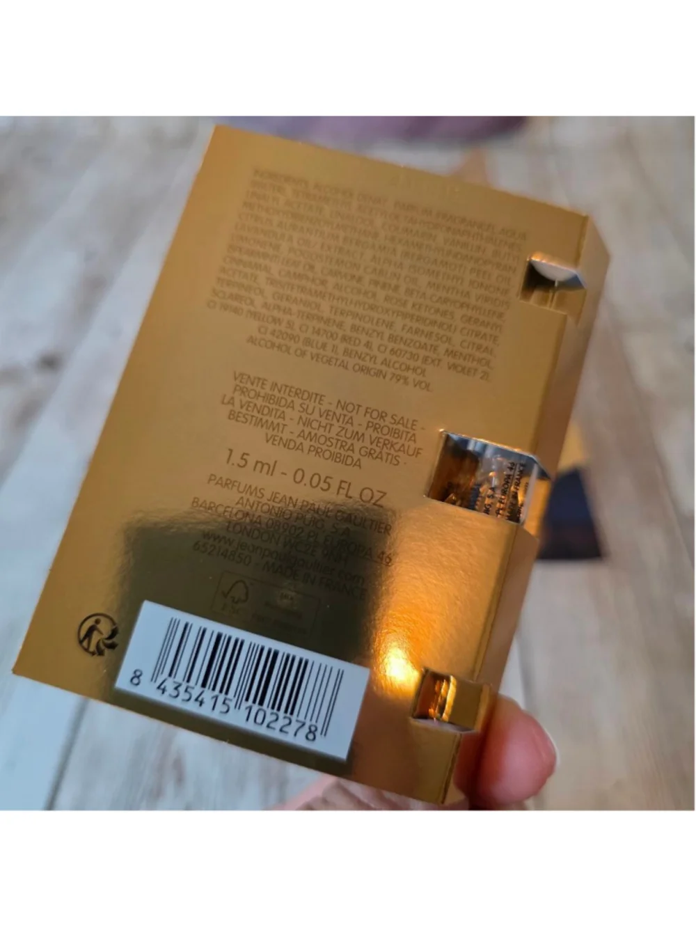 Men's Jean Paul Gaultier Le Male Elixir Absolu Grooming samples